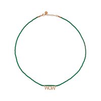 Necklace Rue des Mille Woman Memo in Silver GR-LAS N NOME - GR-LAS N NOME